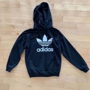 Women’s XS adidas black hoodie sweater